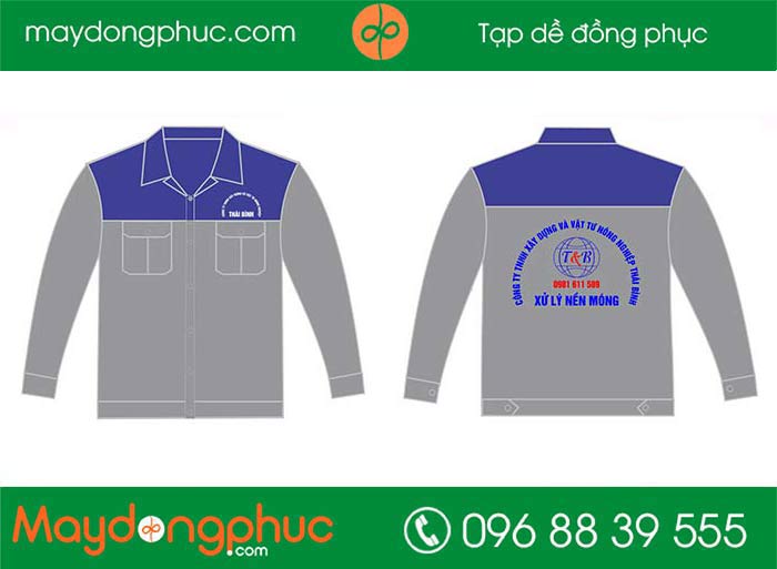 May áo bảo hộ Công ty TNHH Xây dựng & Vật tư nông nghiệp Thái Bình