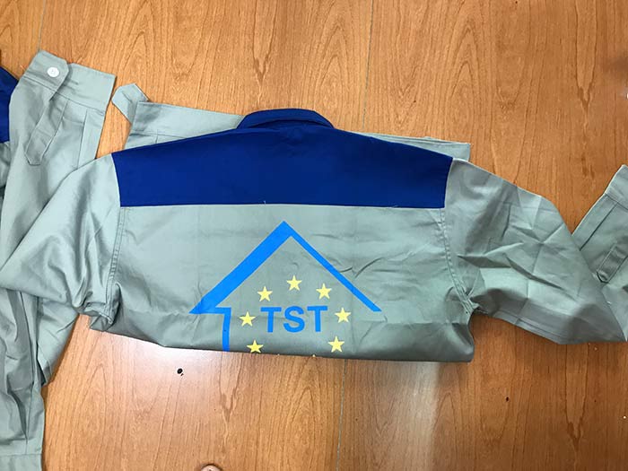 May áo bảo hộ Công ty TST
