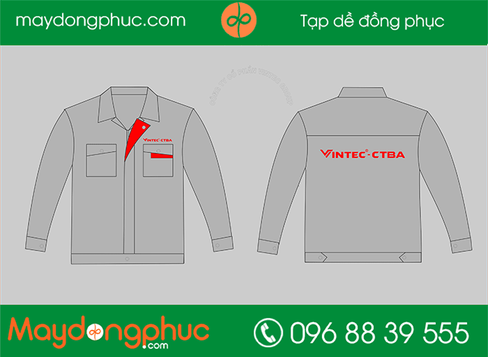 May áo bảo hộ công ty Vintec CTBA