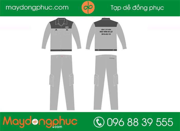 May đồng phục bảo hộ Công ty Xây dựng Nhật Hồng Đà Lạt
