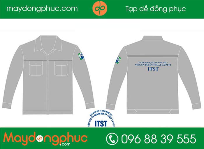 May áo bảo hộ Viện khoa học Công nghệ GTVT ITST
