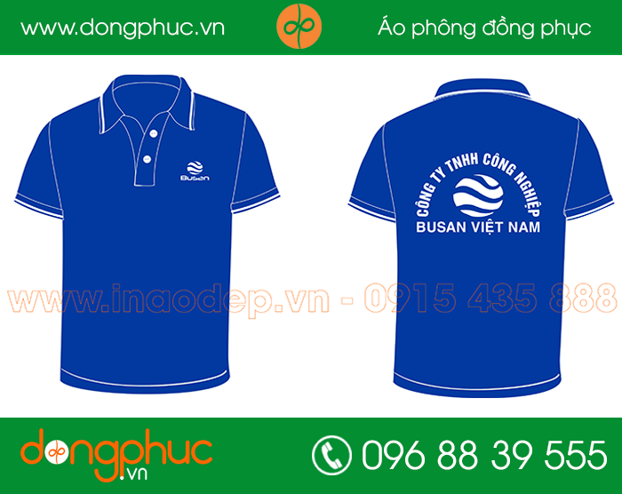 May đồng phục công ty TNHH Công nghiệp Busan Việt Nam
