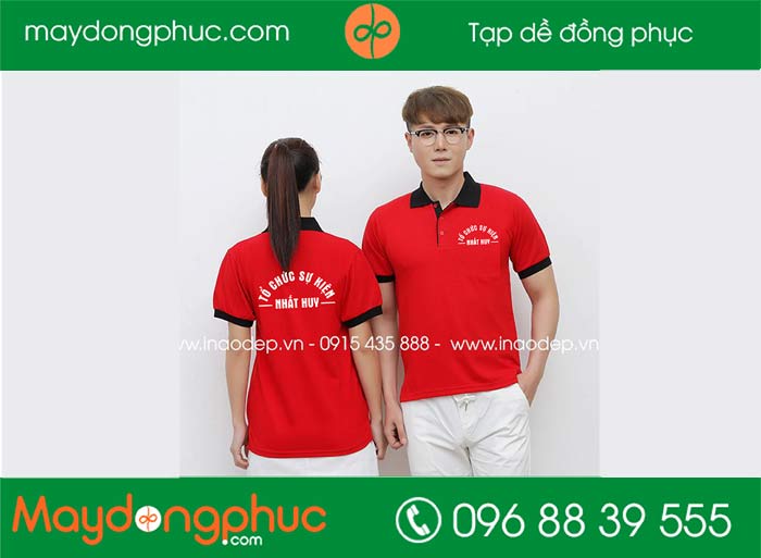 May áo công ty tổ chức sự kiện Nhất Huy