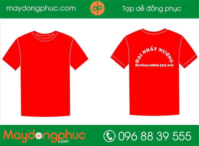 May áo phông cửa hàng Đại Nhất Nướng