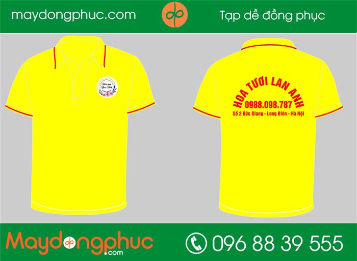 May áo cửa hàng Hoa tươi Lan Anh