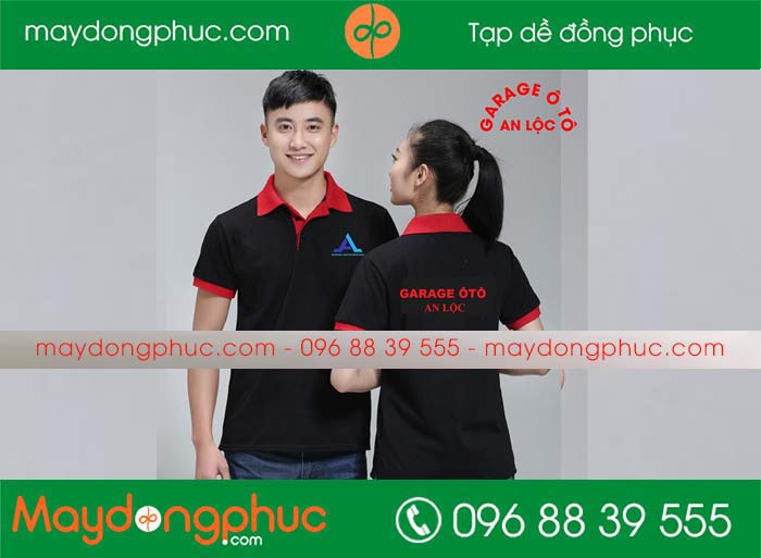 May áo phông Garege Ôtô An Lộc