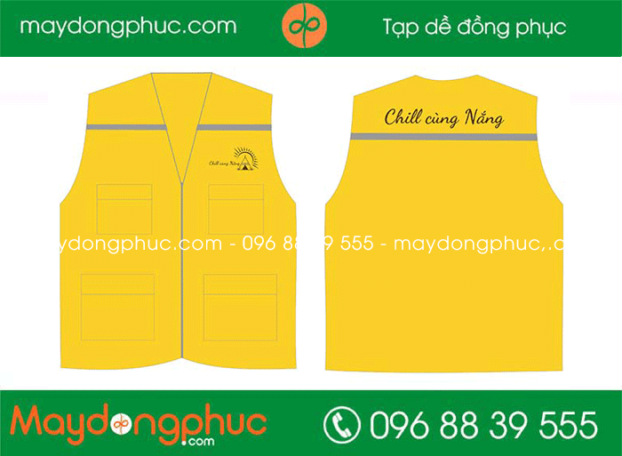 May áo gile đồng phục Chill cùng Nắng