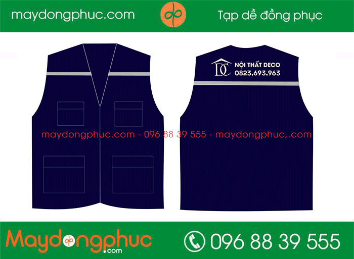 May áo gile Công ty nội thất Deco