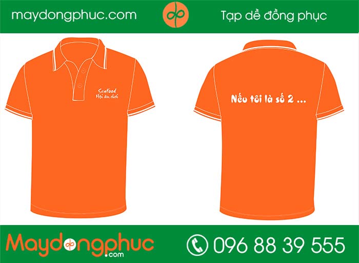 May áo hội ăn chơi Sea Food - mẫu 2