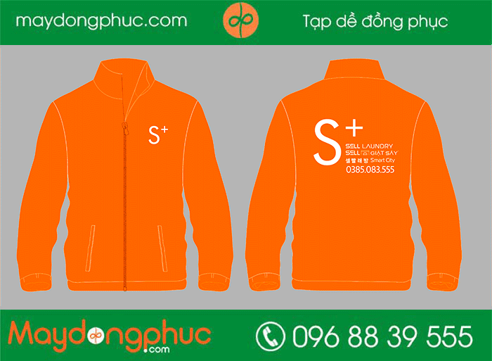 May áo khoác Cửa hàng giặt sấy SSLL Laundry