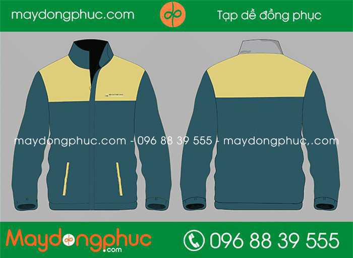 May áo khoác đồng phục Công ty Iri factory Vina