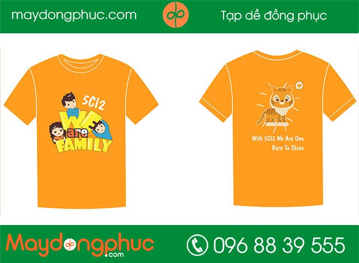 May áo lớp 5C12