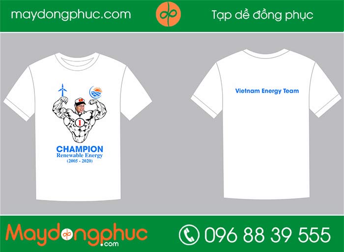 May áo phông nhóm Champion