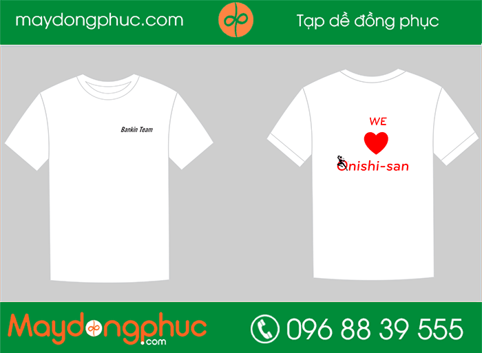 May áo phông Bakin Team