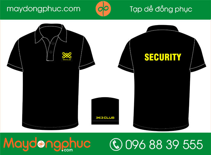 May áo phông bảo vệ X3 Club