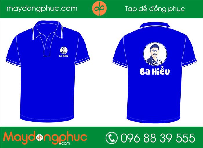 May áo phông chữ Ba Hiếu