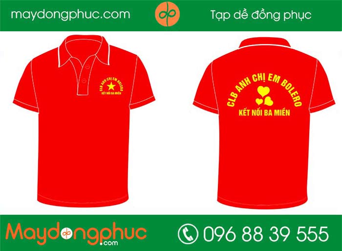May áo phông CLB Anh chị em Bolero