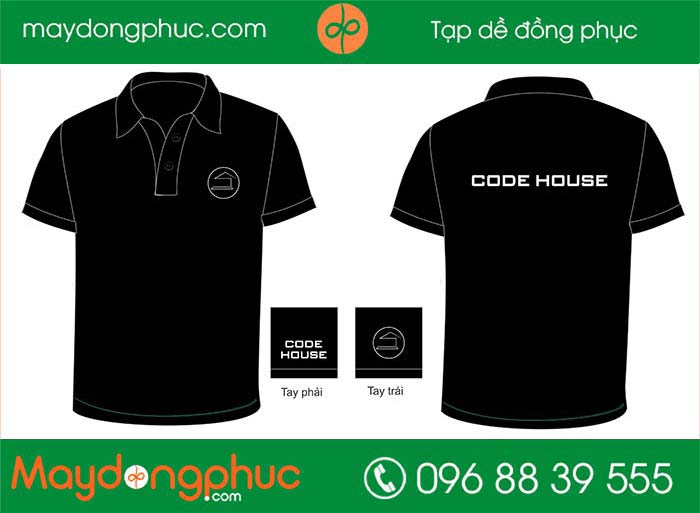 May áo phông công ty code house