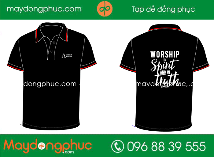 May áo phông Công ty Aquila worship band