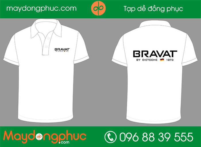 May áo phông công ty Bravat