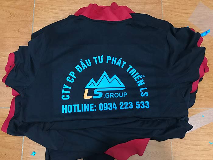 May áo phông Công ty CP đầu tư phát triển LS