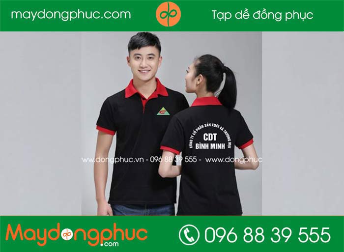 May áo phông công ty CP SX&TM CDT Bình Minh
