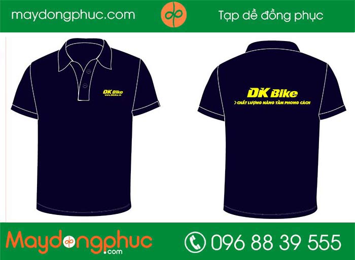 May áo phông công ty DK Bike
