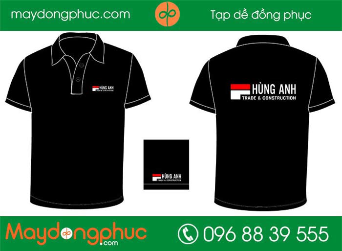 May áo phông công ty Hùng Anh