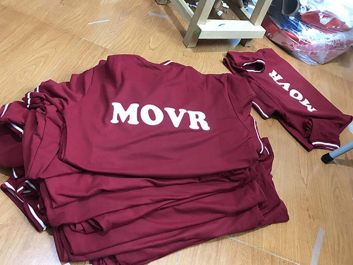 May áo phông Công ty MOVR - mẫu 2