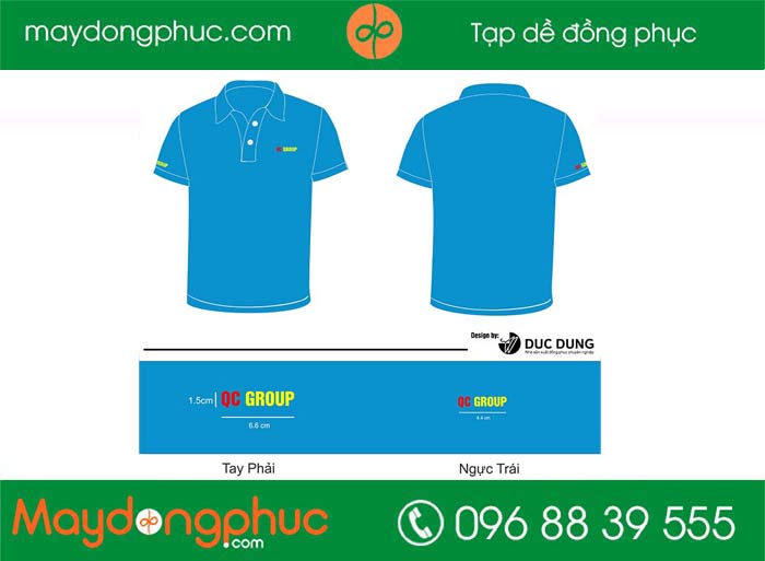 May áo phông Công ty QC Group
