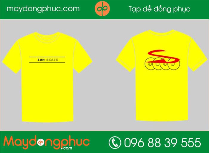 May áo phông công ty Sun Skate