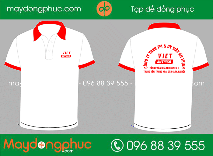 May áo phông Công ty TNHH TM&DV Việt An Thịnh - mẫu 2