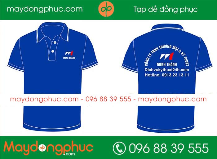 May áo phông Công ty TNHH Thương mại & Kỹ thuật Minh Thành