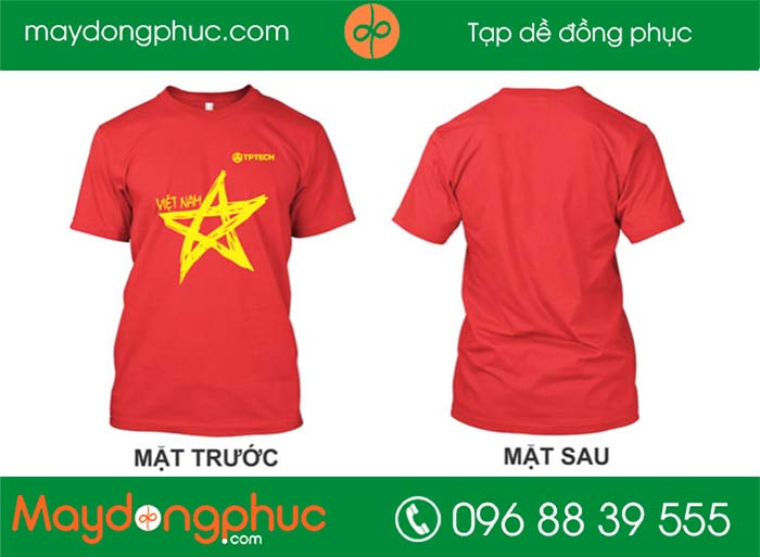 May áo phông công ty TP Tech