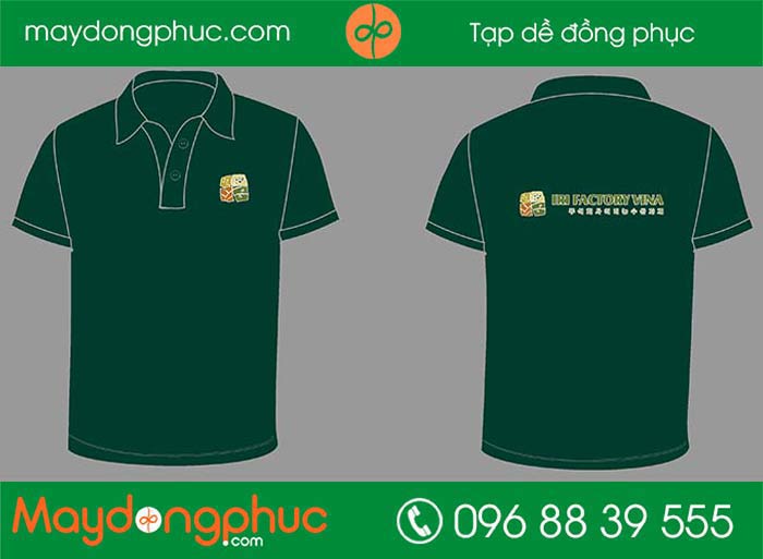 May áo phông công ty Iri Factory Vina - mẫu 3