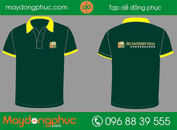 May áo phông công ty Iri Factory Vina - mẫu 2