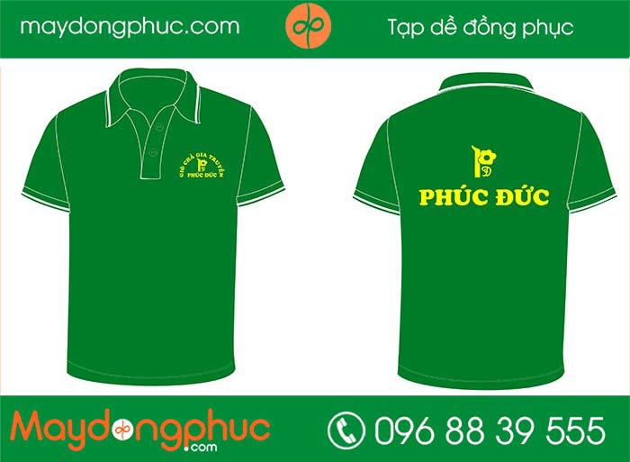 May áo quán Giò chả Đức Phúc