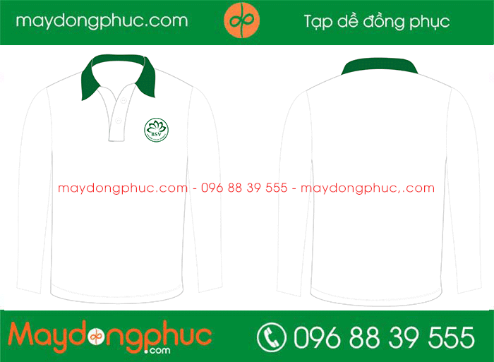 May áo phông dài tay Công ty BSV