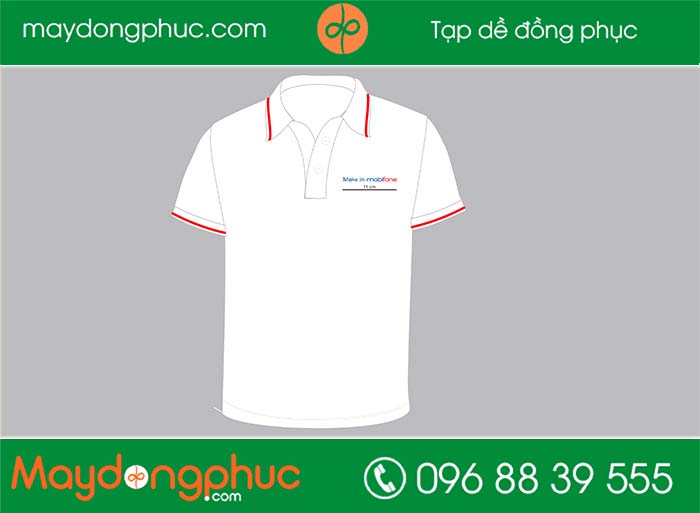 May áo phông make in Mobifone - mẫu 2