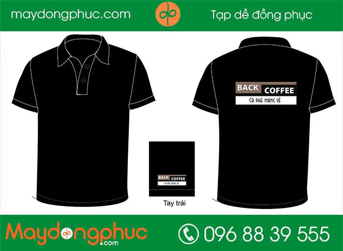 May áo phông Quán Back Coffee