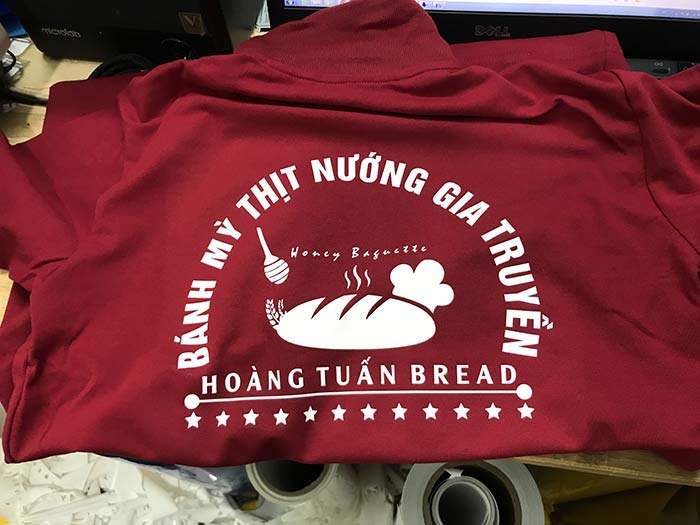 May áo phông Quán bánh mỳ Hoàng Tuấn