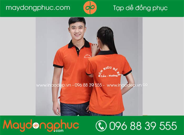 May áo phông Quán Bún riêu Bề bề
