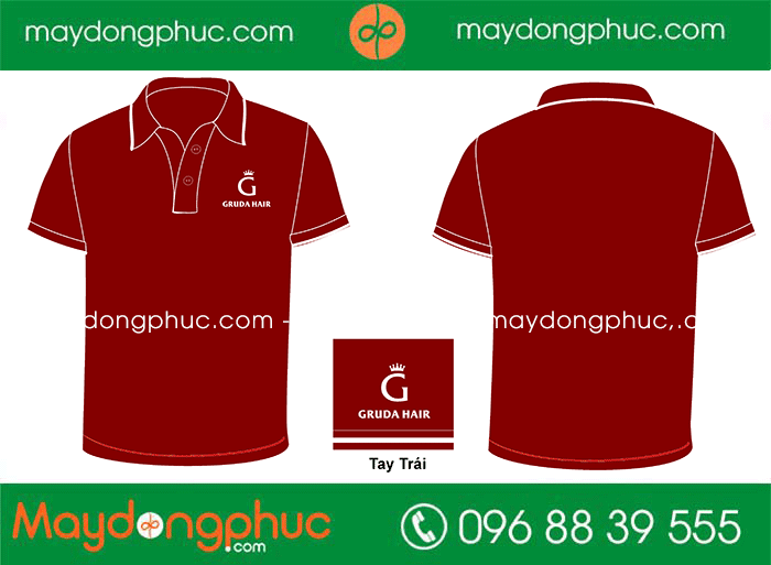 May áo phông Quán Gruda Hair
