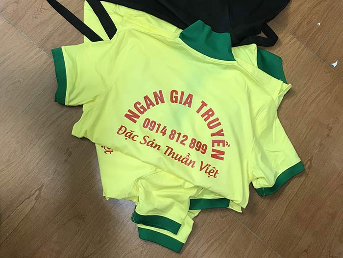 May áo phông Quán Ngan gia truyền