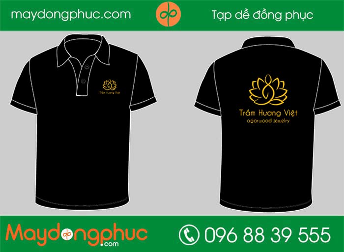 May áo phông Quán Trầm Hương Việt