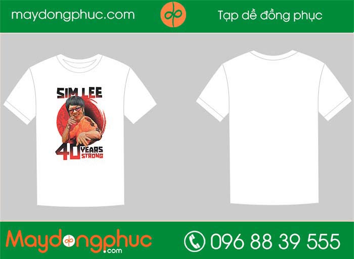 May áo phông Simlee 40 years strong