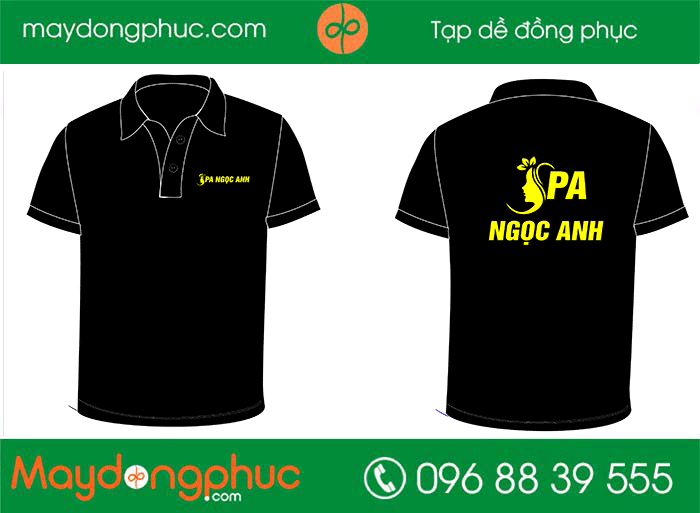 May áo phông Spa Ngọc Anh