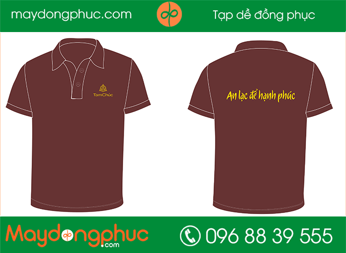 May áo phông Tam Chúc