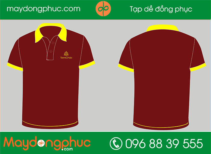 May áo phông Tam Chúc - mẫu 2