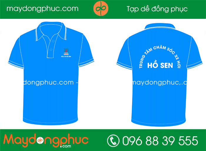May áo phông Trung tâm chăm sóc xe hơi Hồ Sen